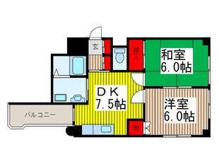 中村ビルの物件間取画像